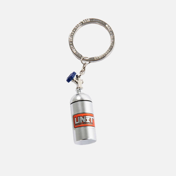 Unit Oxide Keyring - Silver