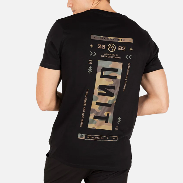 Unit Peak Tee - Black