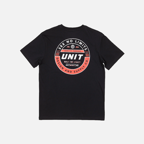 Unit Segment Tee - Black