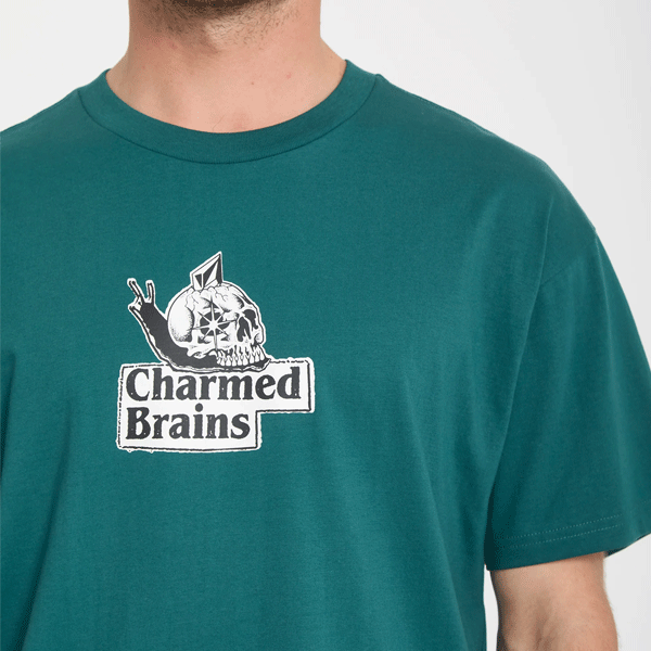 Volcom Charmed Brains Tee - Rifle Green