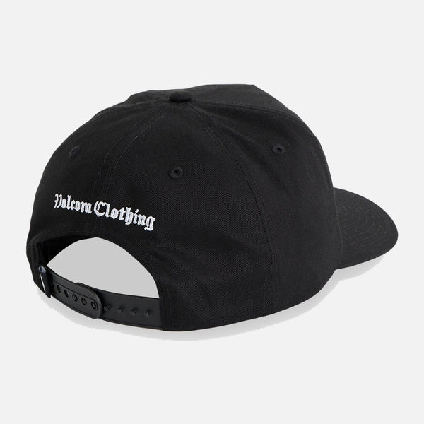 Volcom Core Gnar Adjustable Hat - Black - view 2 | Propaganda Streetwear & Skate