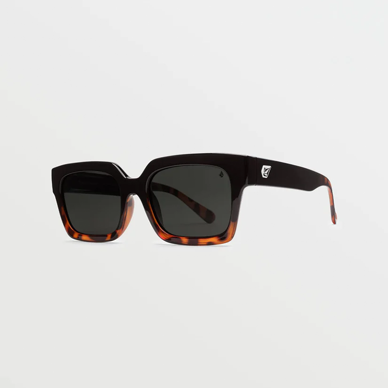 Volcom Domeinator Sunglasses - Gloss Darkside/ Grey Polar