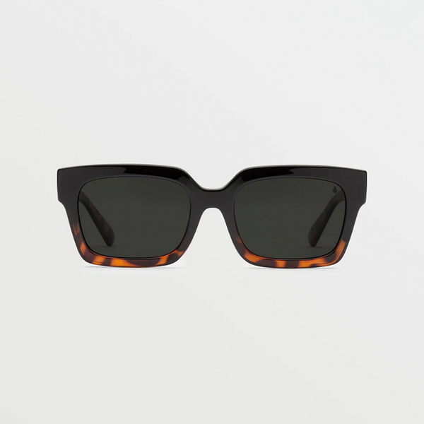 Volcom Domeinator Sunglasses - Gloss Darkside/ Grey Polar