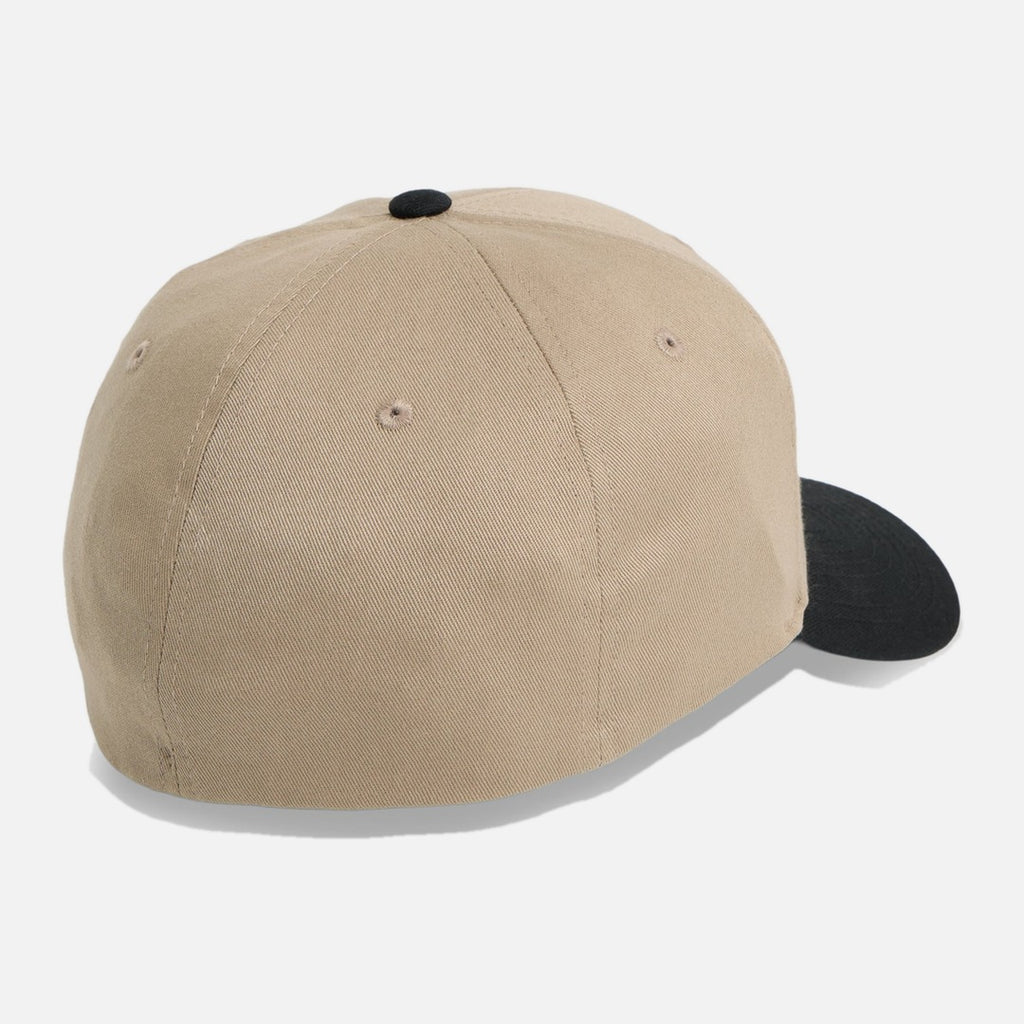 Volcom Full Stone Flexfit Cap - Light Khaki - view 2 | Propaganda Streetwear & Skate