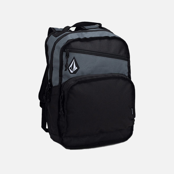 Volcom Hardbound Youth Backpack - Black/Grey