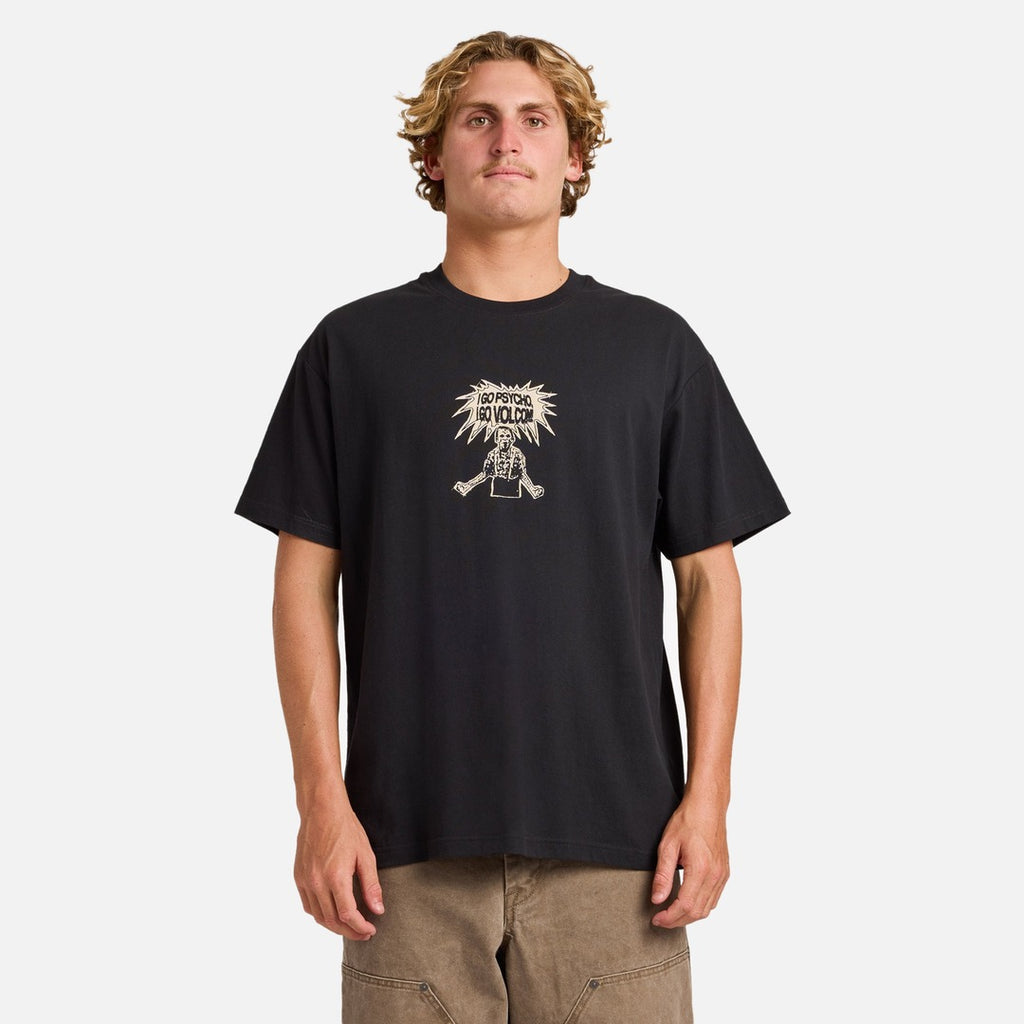 Volcom I Go Psycho LS Tee - Black | Propaganda Streetwear & Skate