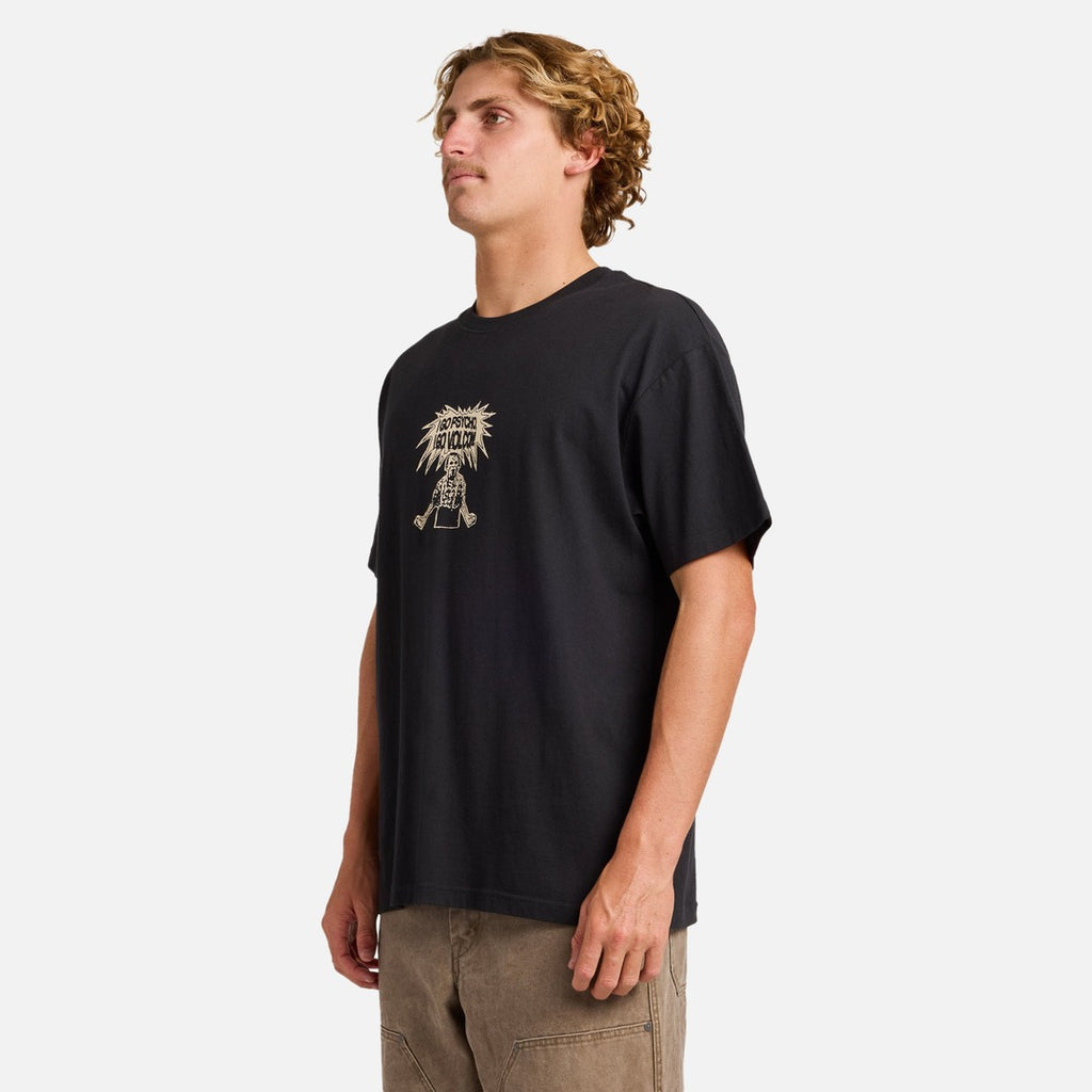Volcom I Go Psycho LS Tee - Black - view 2 | Propaganda Streetwear & Skate