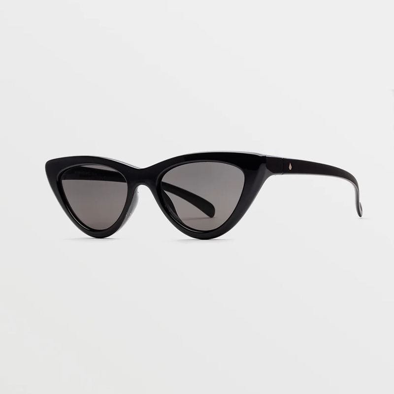 Volcom Knife Sunglasses - Gloss Black/Grey