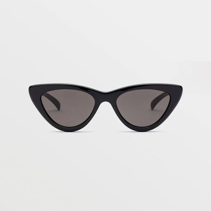 Volcom Knife Sunglasses - Gloss Black/Grey