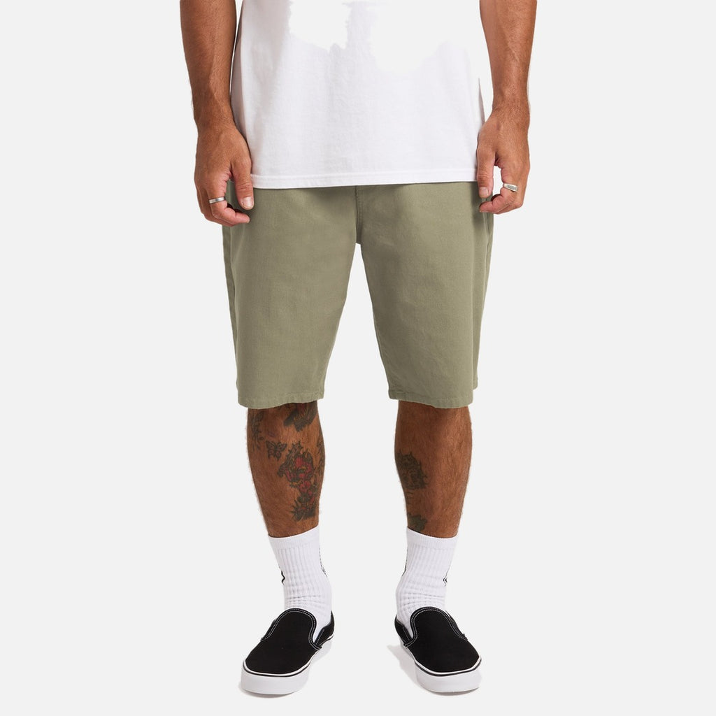 Volcom Modown Canvas 5 Pocket Short - Teak | Propaganda Streetwear & Skate