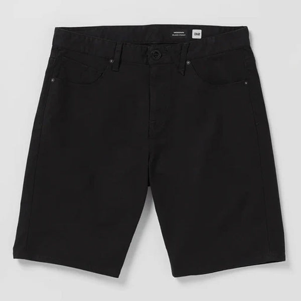 Volcom Modown Canvas 5 Pocket Short - Black
