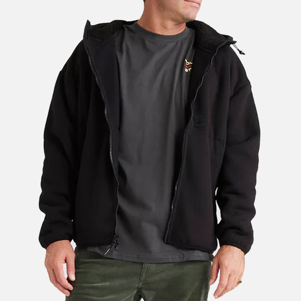 Volcom Nomaa DWR Zip Hoodie - Black