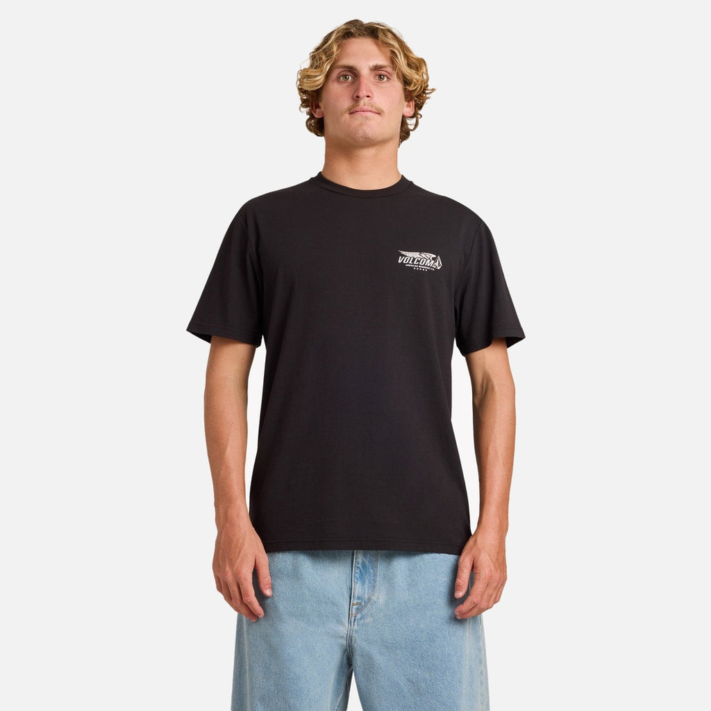 Volcom Overdrive Tee - Black | Propaganda Streetwear & Skate
