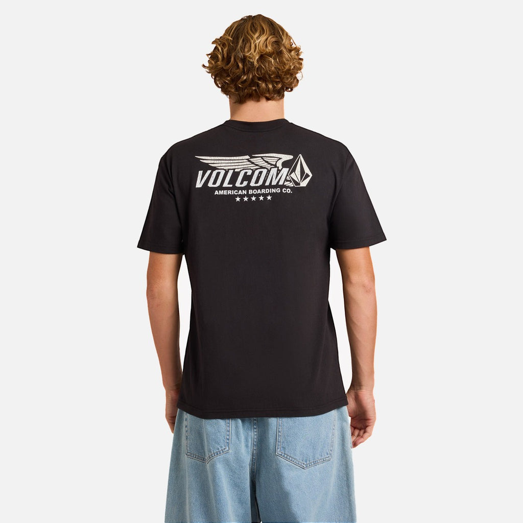 Volcom Overdrive Tee - Black - view 3 | Propaganda Streetwear & Skate