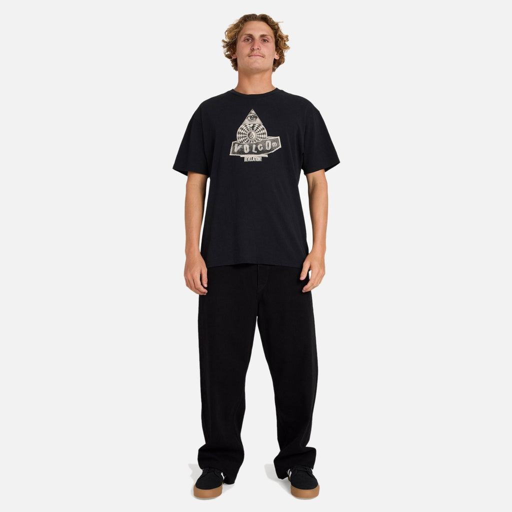 Volcom Revelation LS Tee - Black - view 4 | Propaganda Streetwear & Skate
