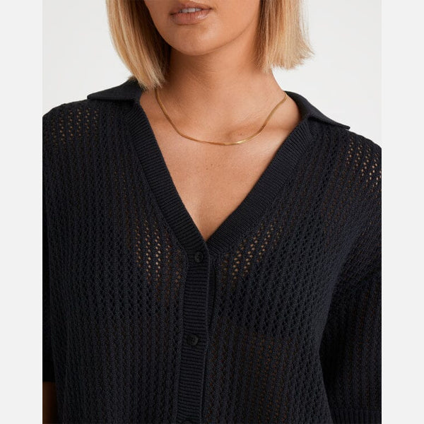 Volcom Saltie Stone Cardi - Vintage Black
