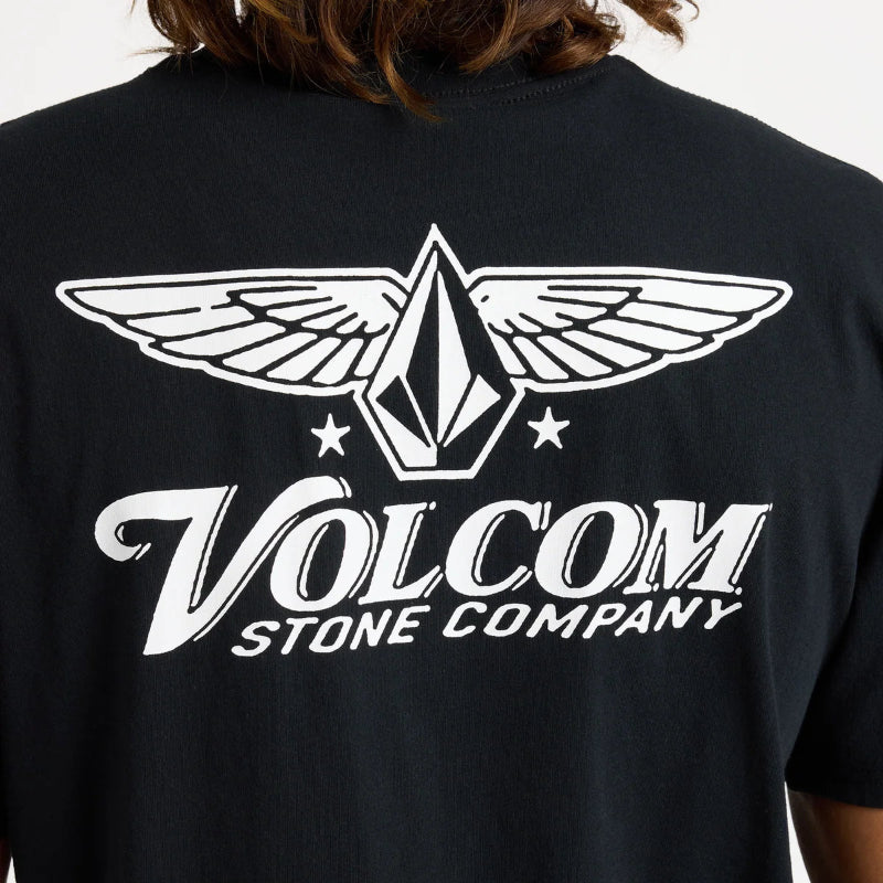 Volcom Stone Wing Tee - Black