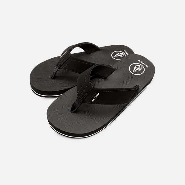 Volcom Victor Big Youth Sandal - Black