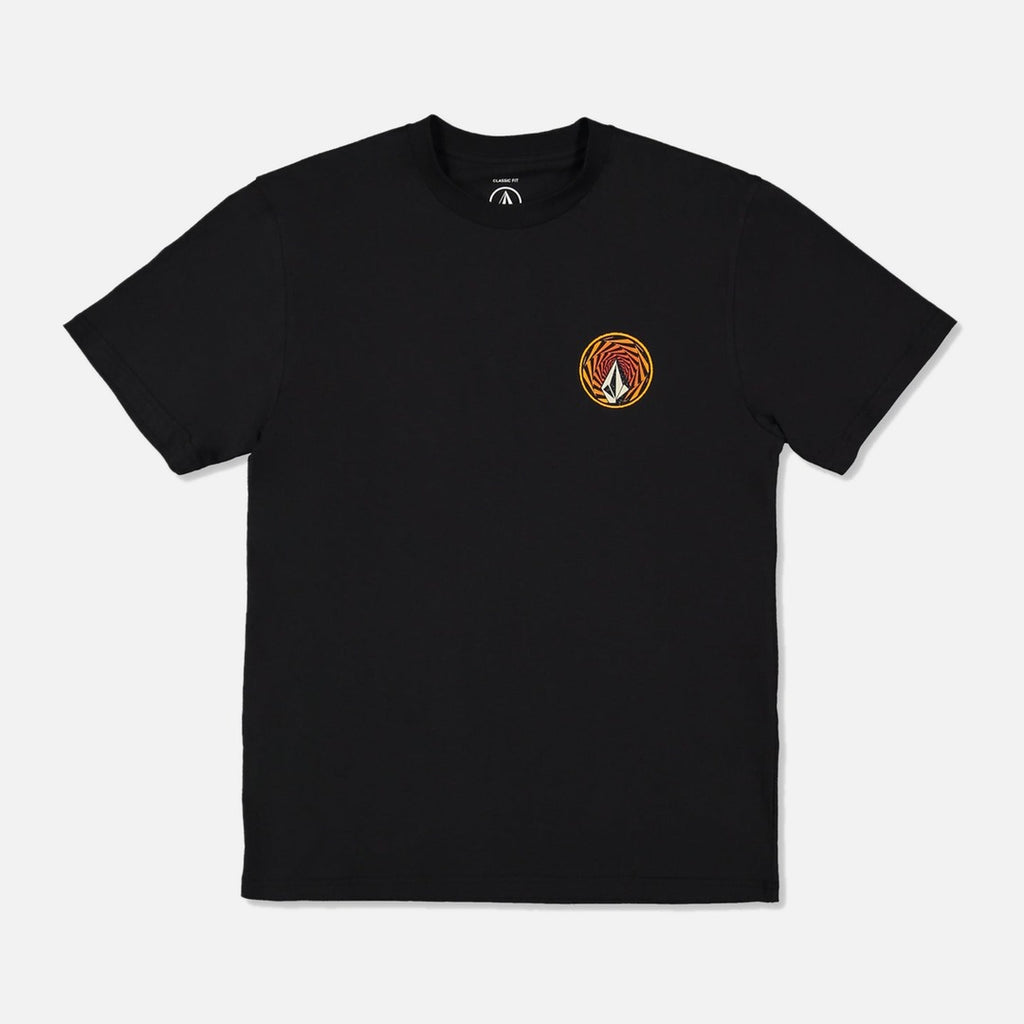 Volcom Warpstone Tee - Asphalt Black - view 5 | Propaganda Streetwear & Skate