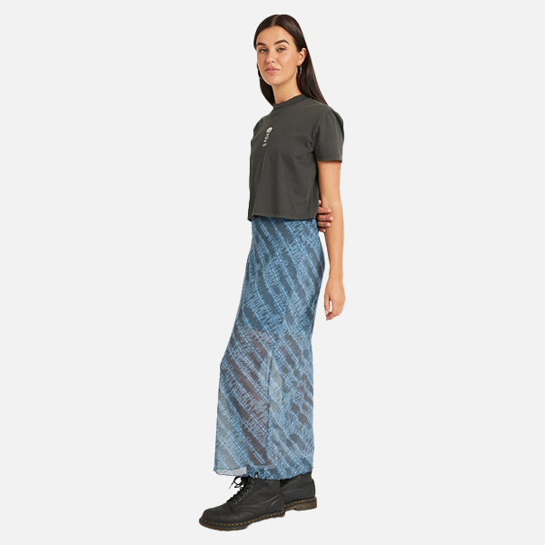 Volcom Wicked Lightning Skirt - Blue Sapphire