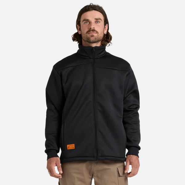 Volcom Workwear Bonded Zip Jacket - Black