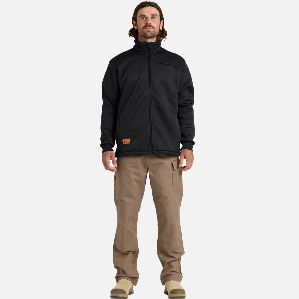 Volcom Workwear Bonded Zip Jacket - Black