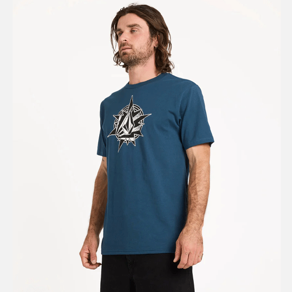Volcom Yoink Tee - Dust Bowl Indigo