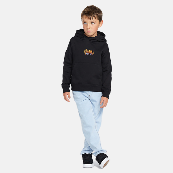 Volcom Youth Trux Pullover - Black