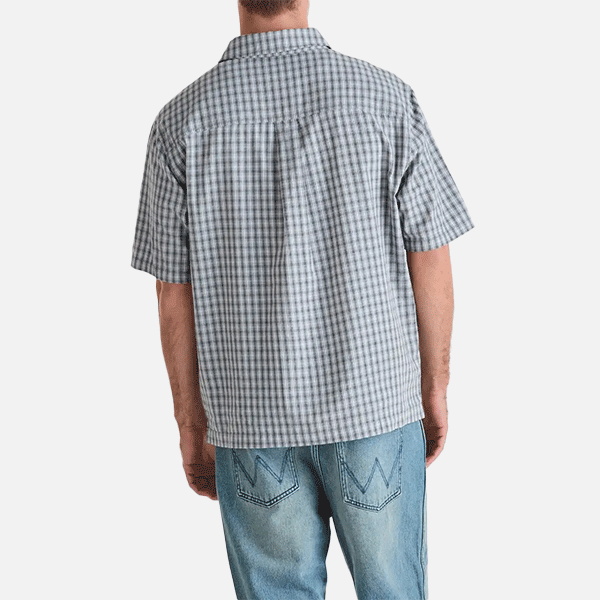 Wrangler Boxcar Shirt - Concrete Sky