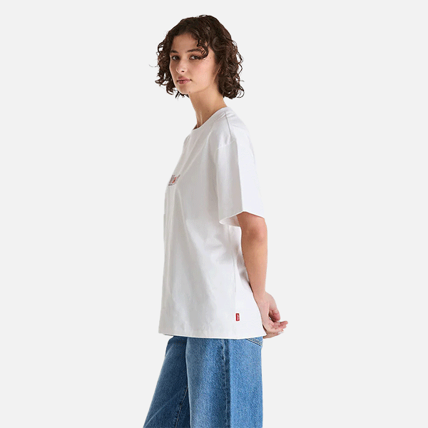 Wrangler Rouge Slouch Tee - White