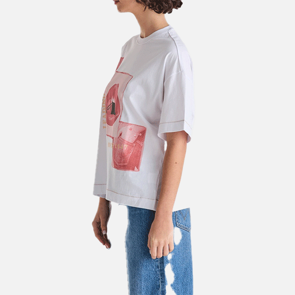 Wrangler Stung Boxed Tee - White