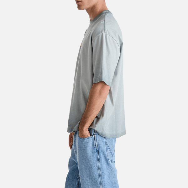 Wrangler Zero Boxcar Tee - Bluestone