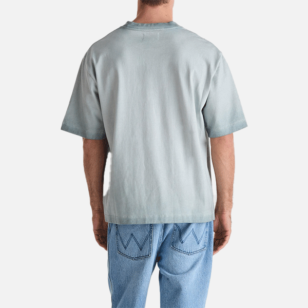 Wrangler Zero Boxcar Tee - Bluestone