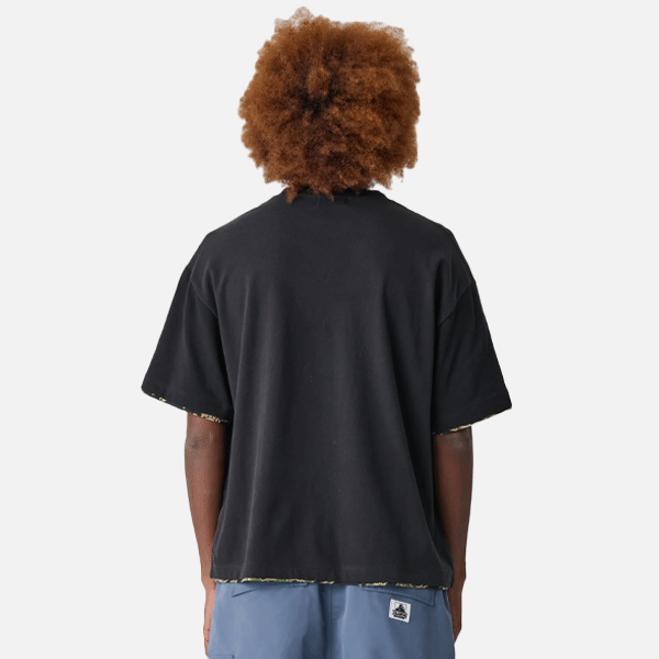 XLarge Double Layer Gorilla Fit Tee - Pigment Black