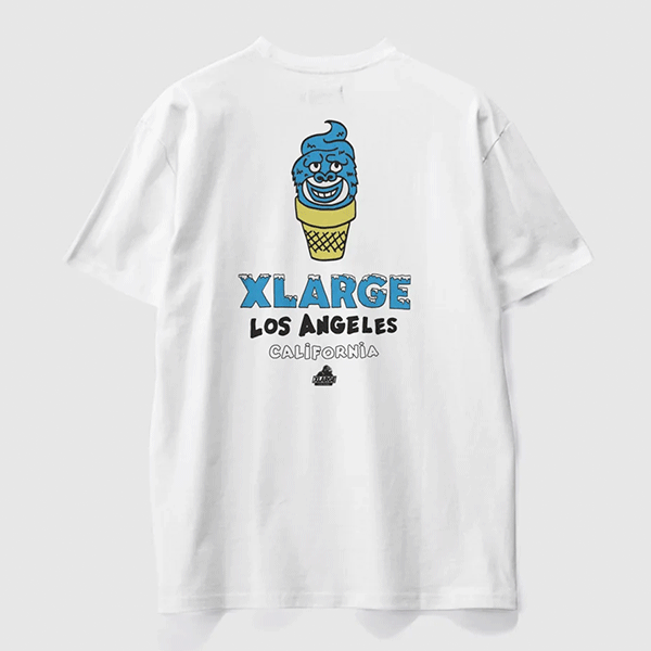 XLarge Ice Cream Tee - White