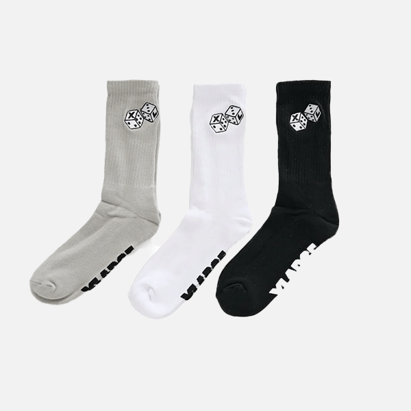 XLarge XL Dice Sock 3 Pack - Multi