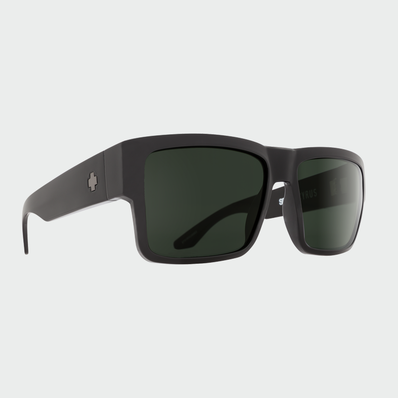 Spy Sunglasses Cyrus - Black Happy Grey Green