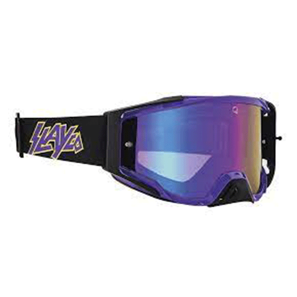 Spy MX Goggle Foundation Plus Slayco - HD Smoke W/ Purple Spectra Mirror