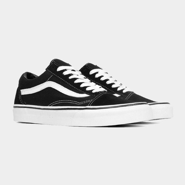 vans old skool black white shoes