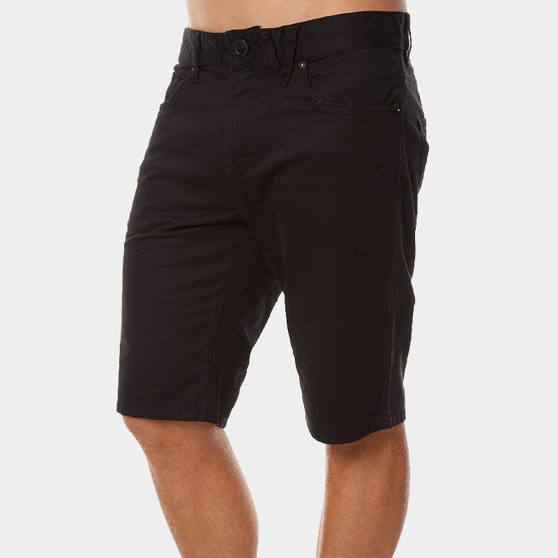 Volcom Solver Lite 5 Pocket Shorts - Black
