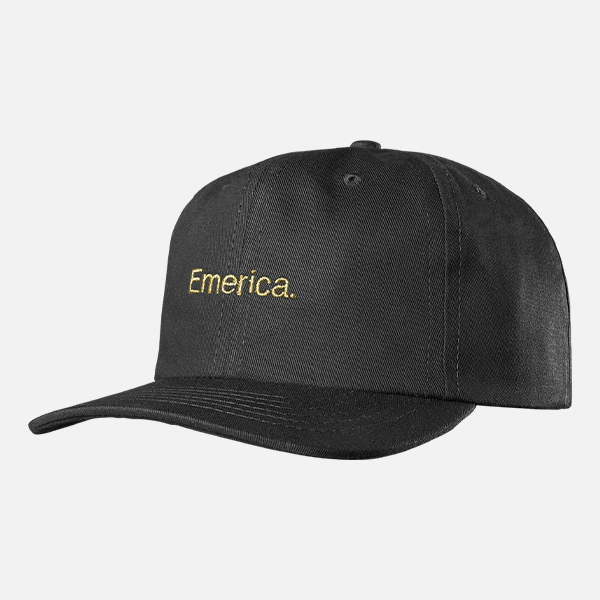 Emerica Pure Gold Dad Hat - Black