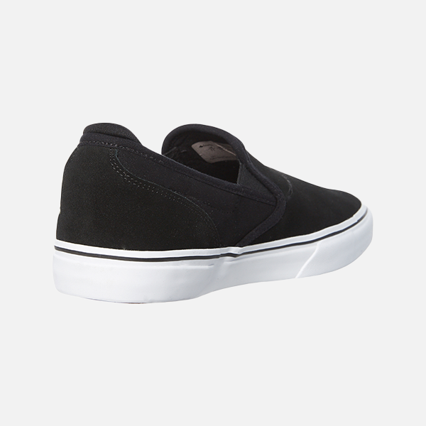 Emerica Youth Wino G6 Slip On Shoes - Black/White/Gold