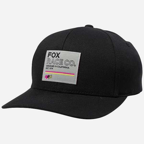 Fox Youth Analog Flexfit Hat - Black
