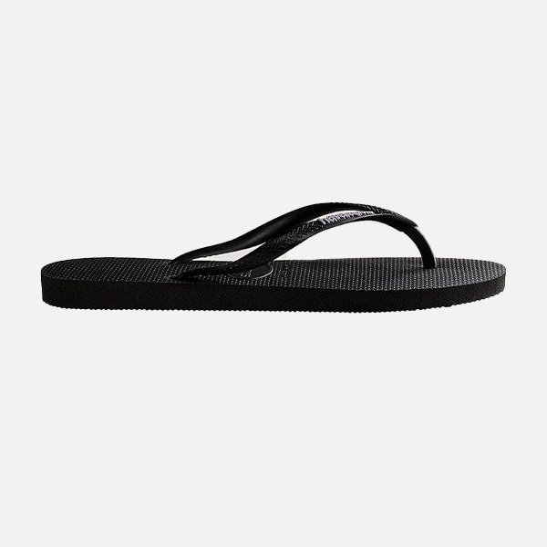 Havaianas Slim Logo Pop-Up - Black/White