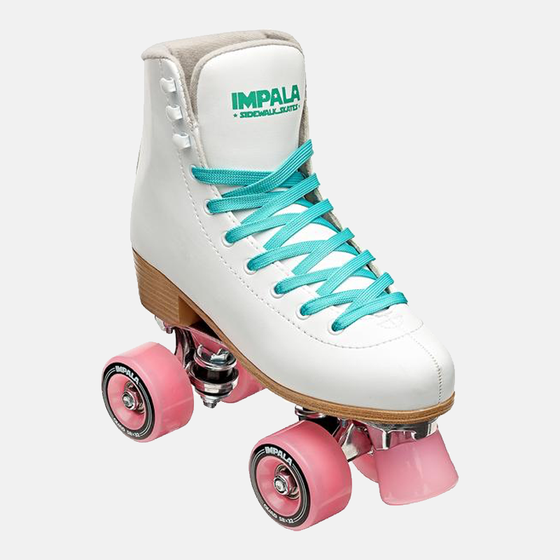 Impala Quad Roller Skates - White