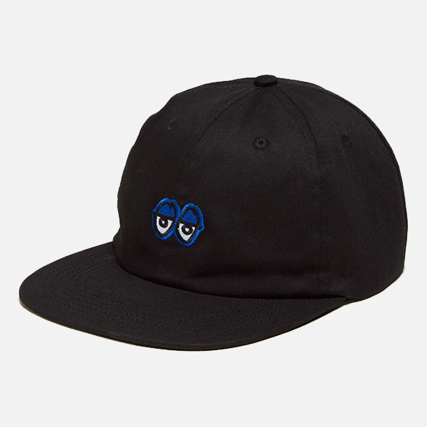 Krooked Eyes Snapback - Black/Blue