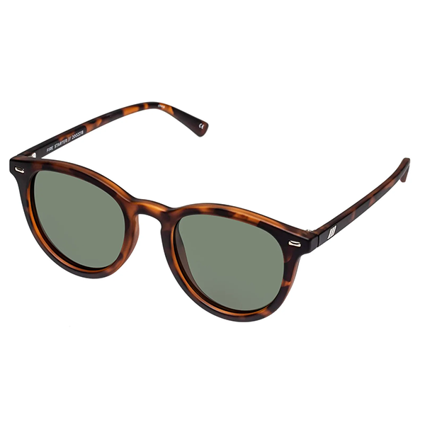 Le Specs Fire Starter Sunglasses - Matte Tort