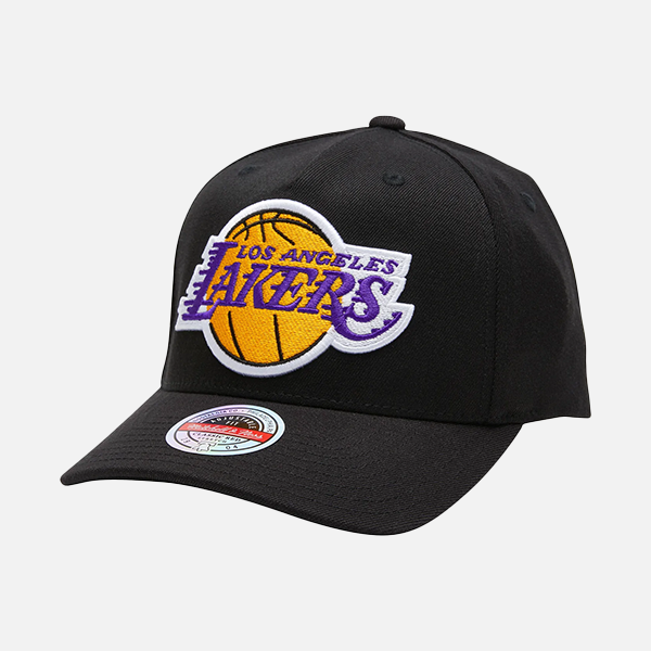 Mitchell & Ness LA Lakers Classic Snapback Cap - Black/Coloured