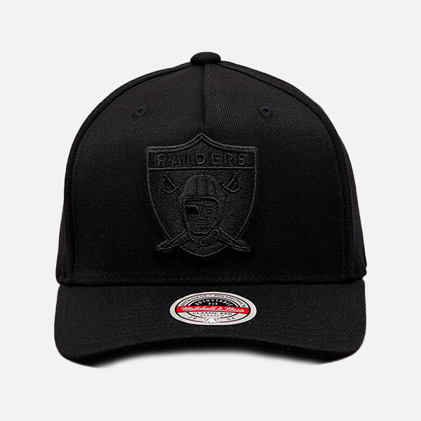 Mitchell & Ness Las Vegas Interception Raiders Classic Snapback - All Black Logo