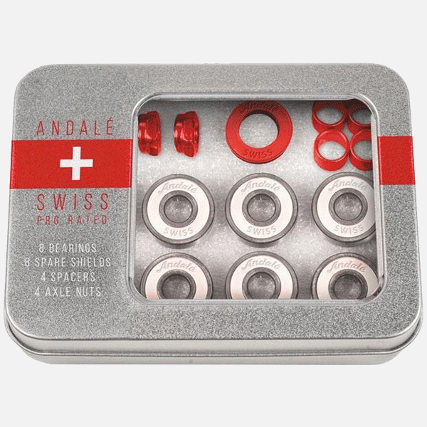 Andale Swiss Tin Box Pro Rated Bearings